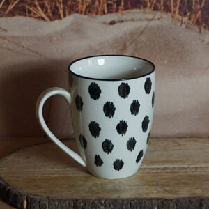 mug noir et blanc Etxe Mia!