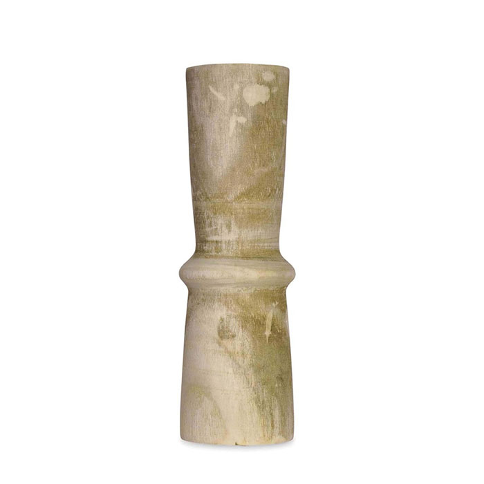 vase en bois hauteur 38 cm