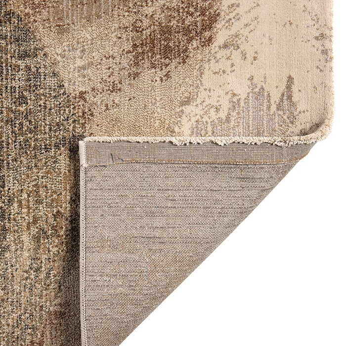 tapis 100% polyester recyclé de couleur bronze 160x230 Etxe Mia!