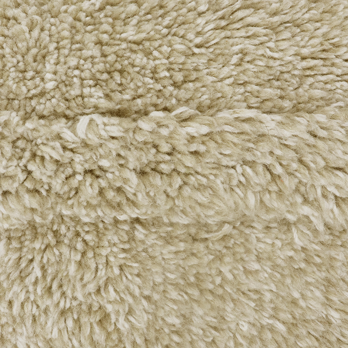 tapis en laine lavable 80x140 beige Etxe Mia!