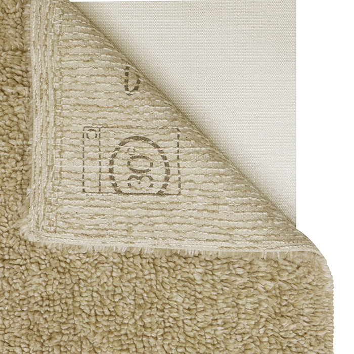 tapis en laine lavable 80x140 beige Etxe Mia!