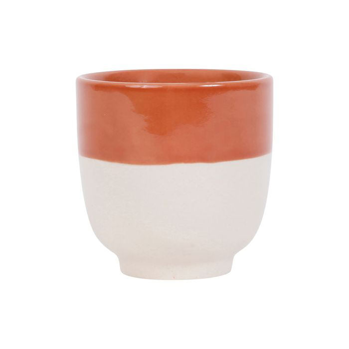 gobelet café en grès terracotta Etxe Mia!