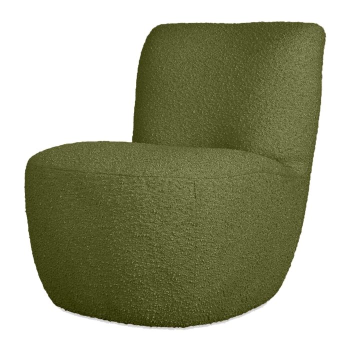 fauteuil bouclettes kaki Etxe Mia!