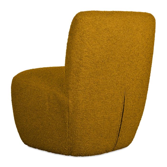 fauteuil bouclettes ocre Etxe Mia!