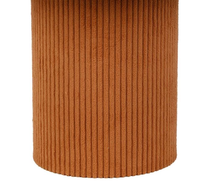 lampe à poser velours côtelé terracotta Etxe Mia!
