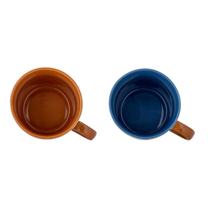 tasses en grès multicolores Etxe Mia!