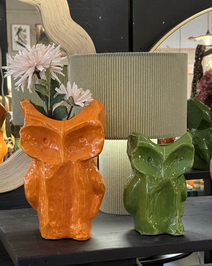vases hibou ambiance multico Etxe Mia!