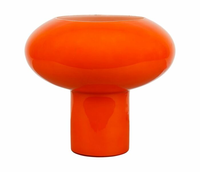 lampe verre orange Etxe Mia!