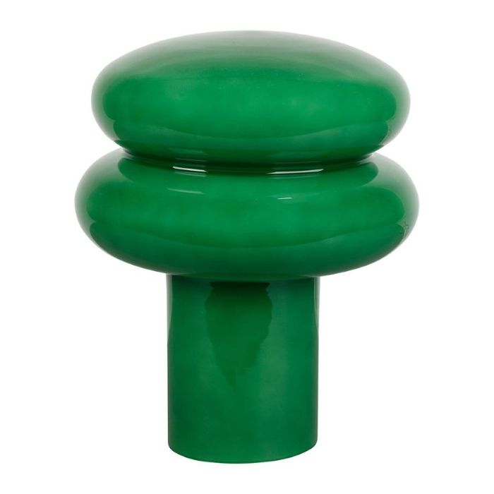 lampe verre seventies verte Etxe Mia!