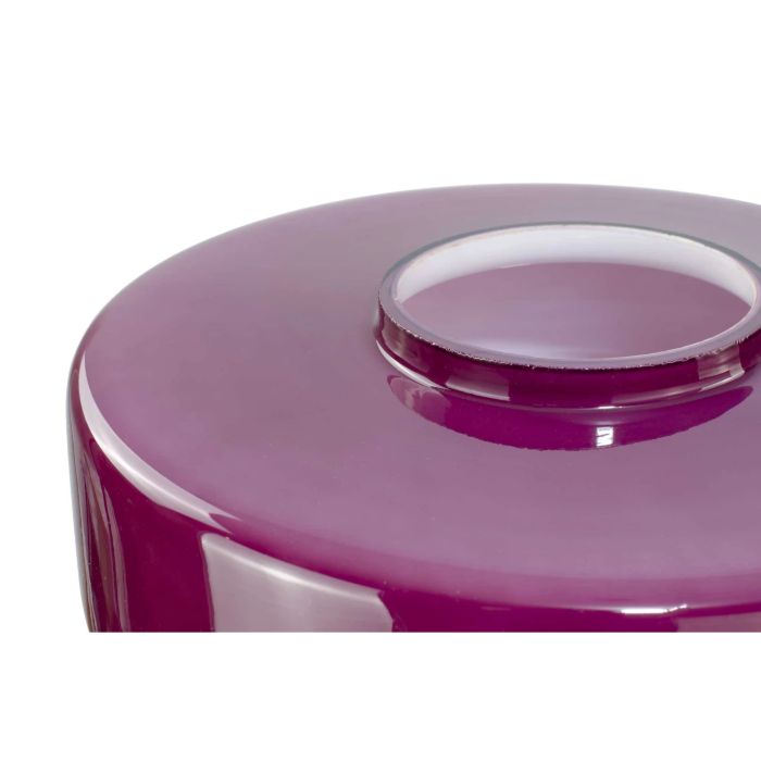 lampe à poser en verre aubergine Etxe Mia!