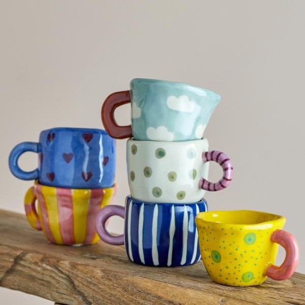 tasse en grès multico Etxe Mia!