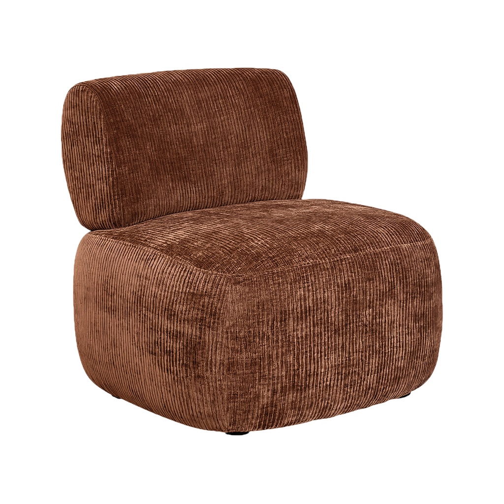 fauteuil velours auburn Etxe Mia!