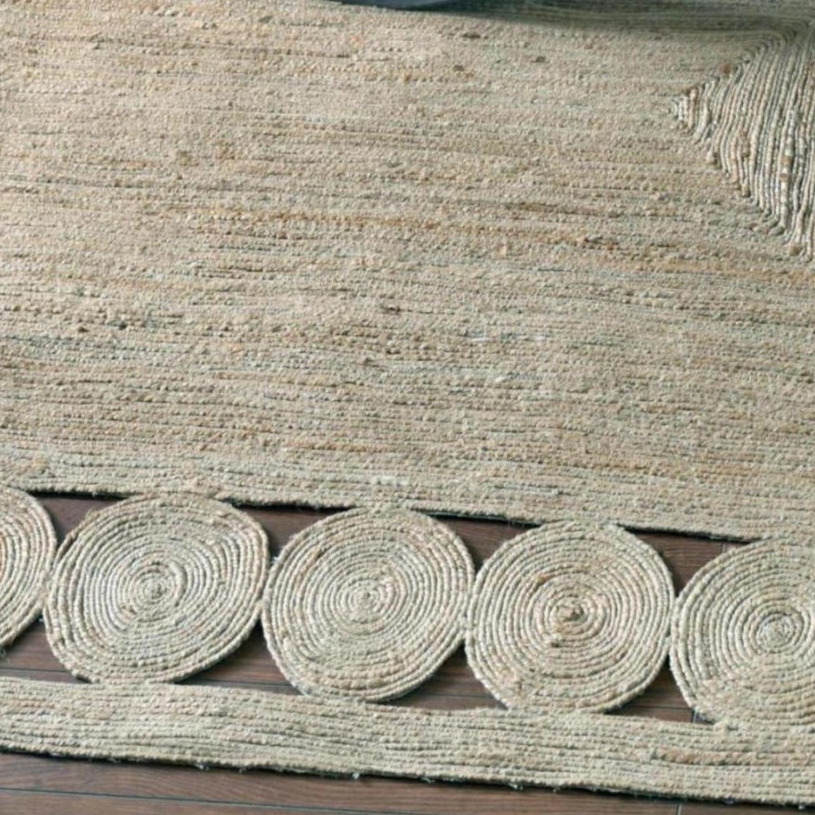 tapis 100% jute naturelle 160x230 Etxe Mia!