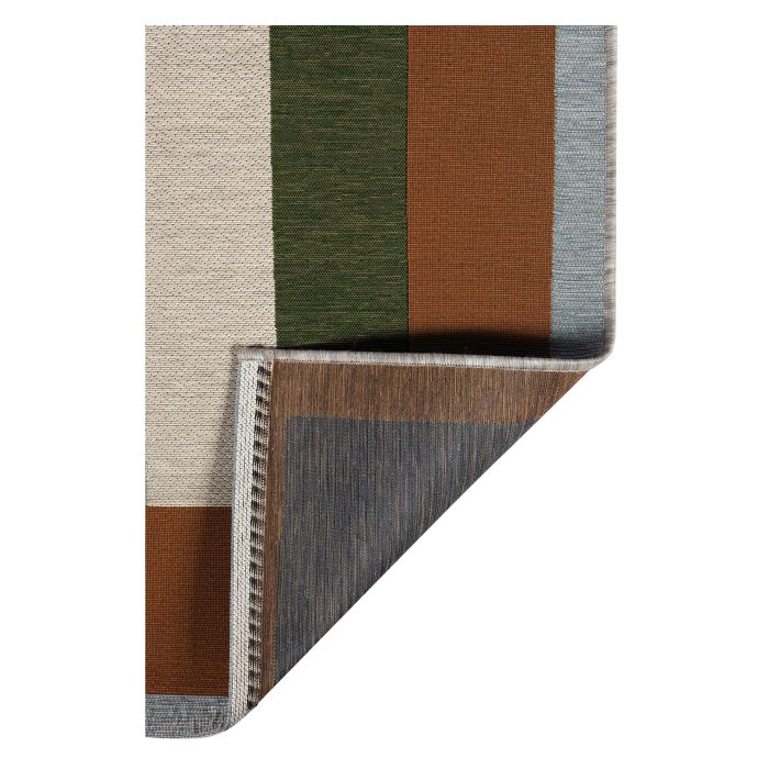 tapis en polypropylène carré à motifs géomériques 200x200cm Etxe Mia!